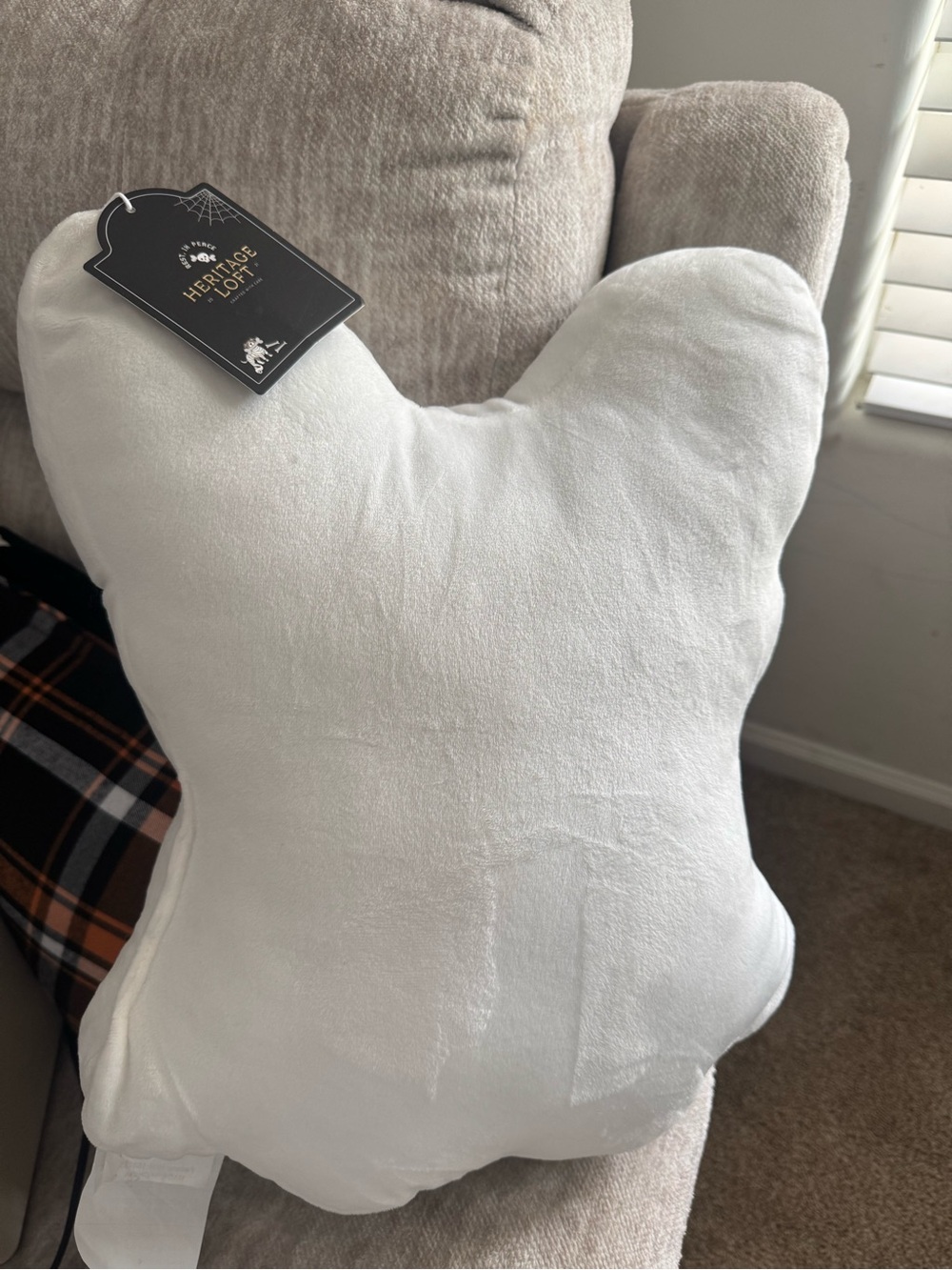 Green & Black Corgi Halloween Plush Pillow - Picture 2 of 2